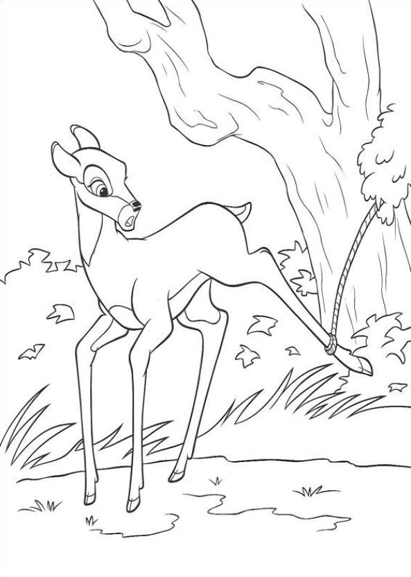 Kids-n-fun.com | Coloring page Bambi 2 Bambi 2
